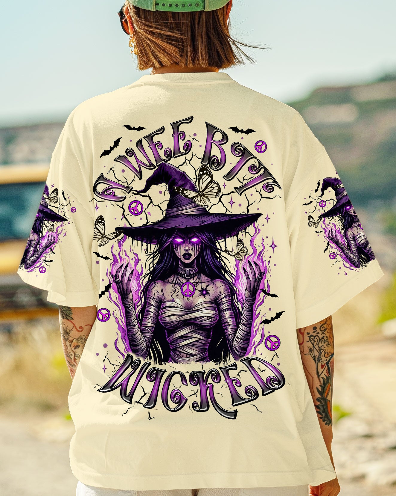 A WEE BIT WICKED HALLOWEEN ALL OVER PRINT - TLTR1306253
