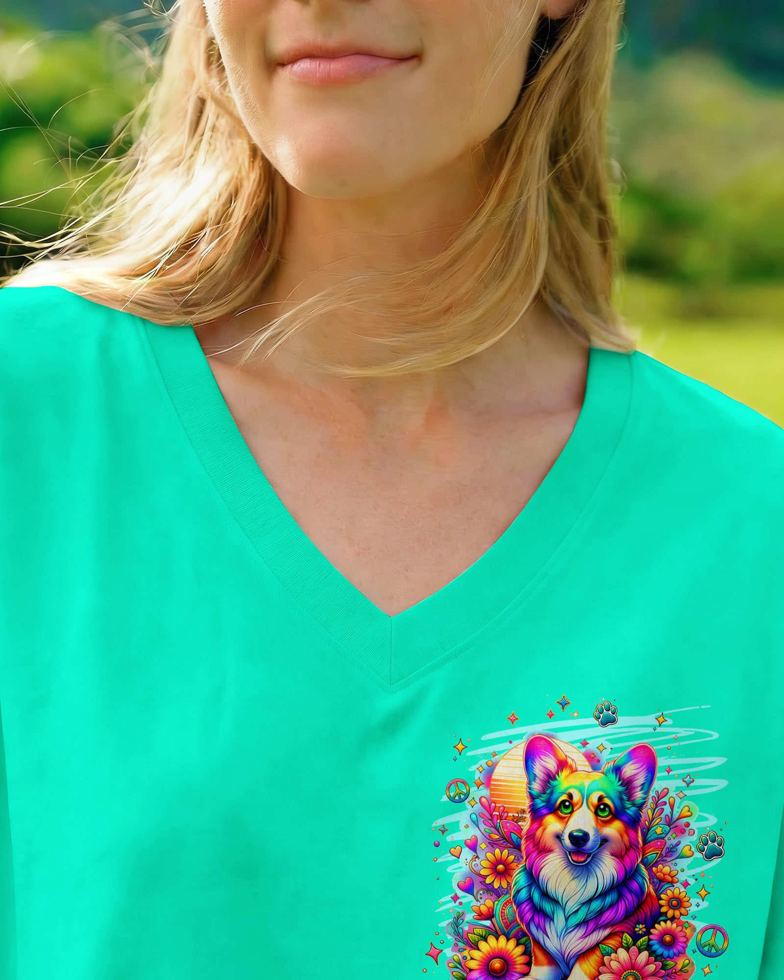 SUCK IT UP BUTTERCUP CORGI DOG ALL OVER PRINT - TLTW0906262