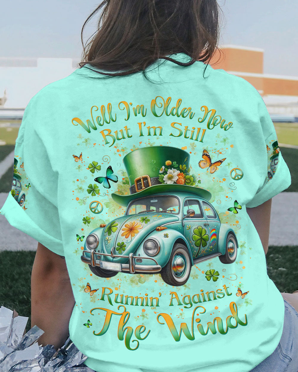 RUNNING AGAINST THE WIND PATRICK'S DAY ALL OVER PRINT - YHLN0801242