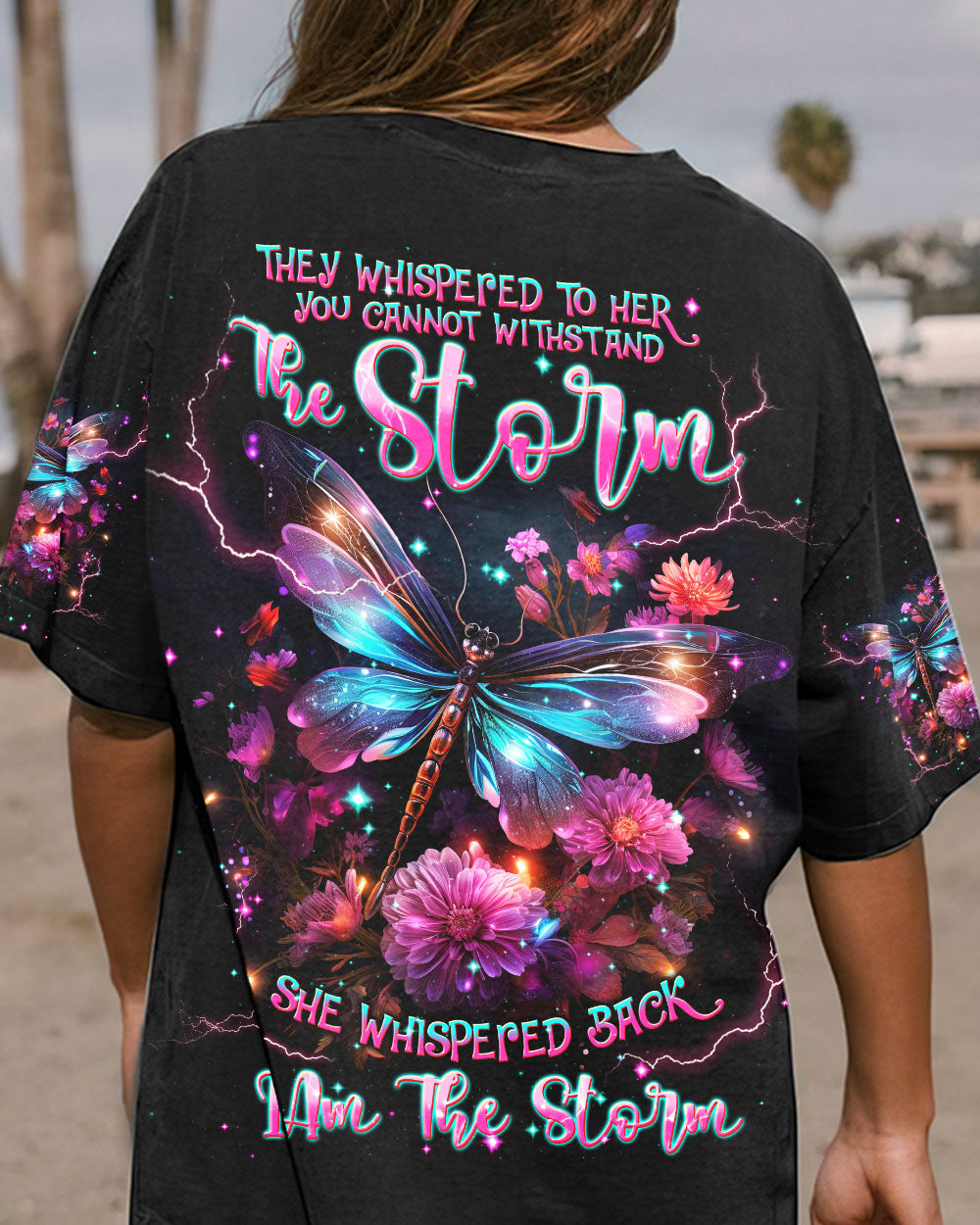 I AM THE STORM DRAGONFLY ALL OVER PRINT - TLNT2912231