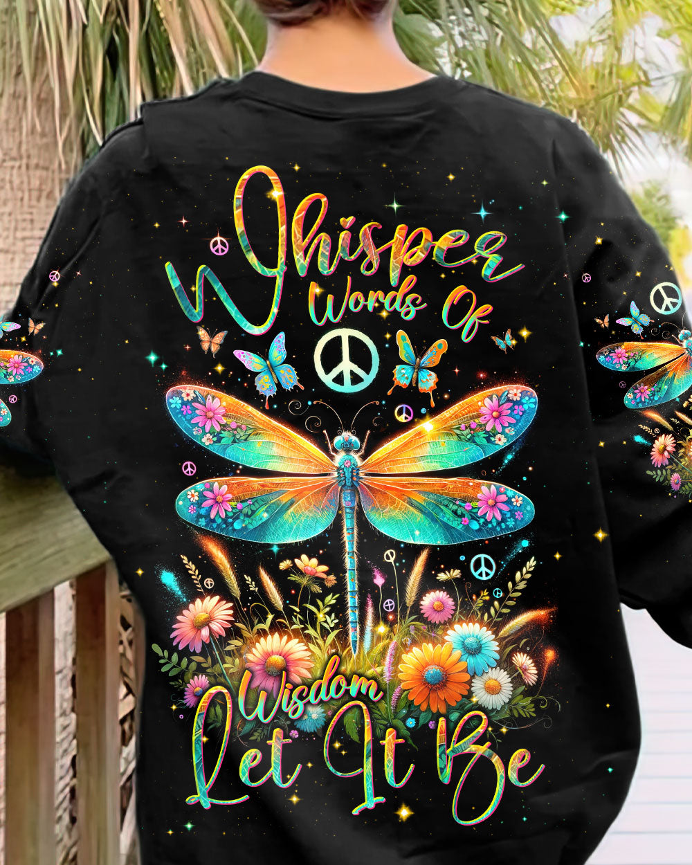 WHISPER WORDS OF WISDOM DRAGONFLY ALL OVER PRINT - TLNT2612233