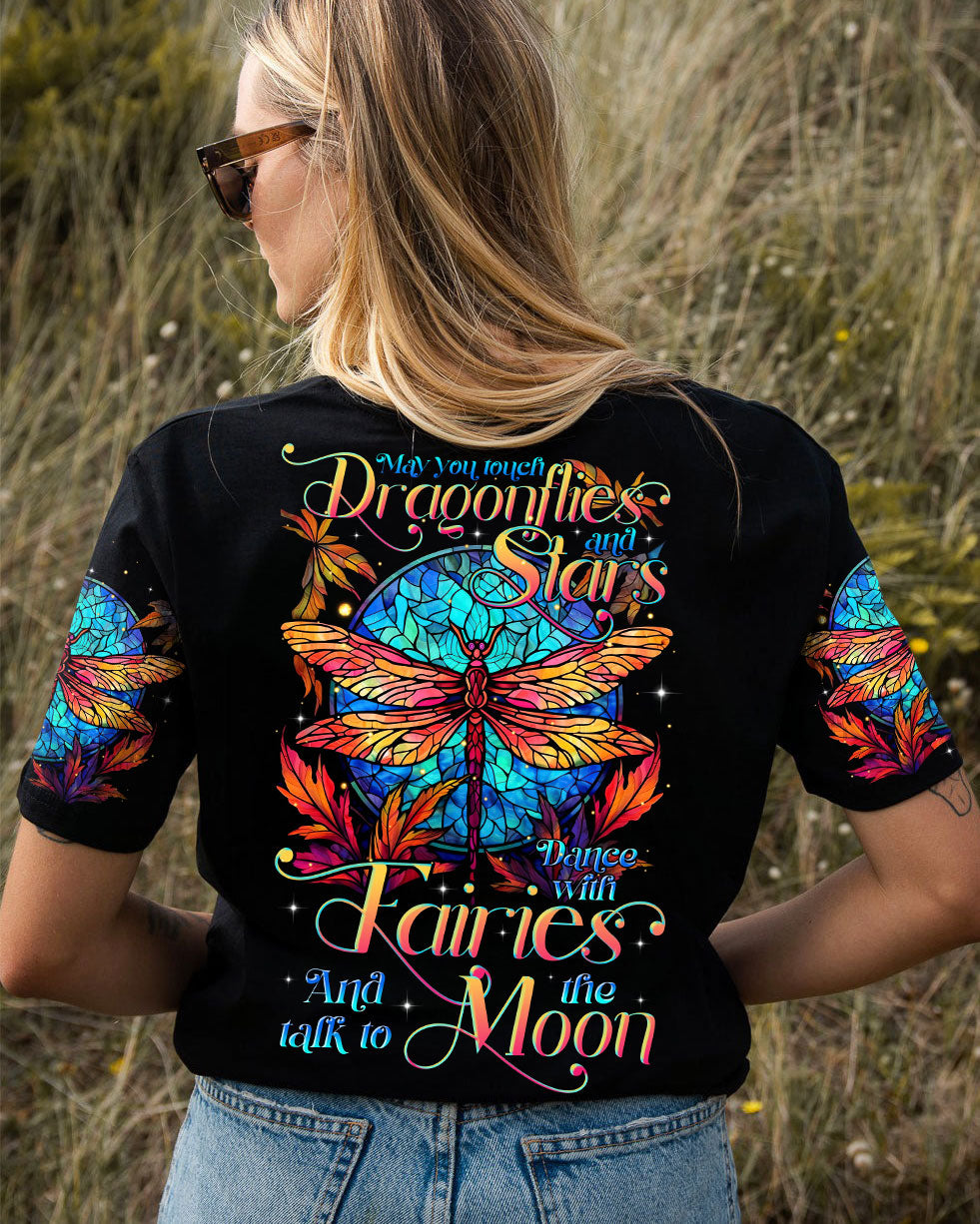 MAY YOU TOUCH DRAGONFLIES AND STARS ALL OVER PRINT - TLTR2905232