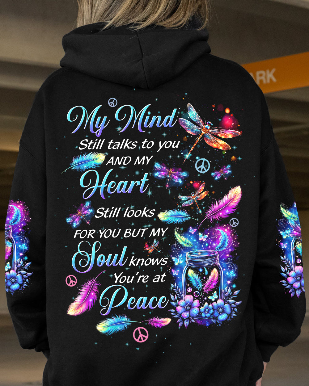 MY MIND STILL TALKS TO YOU DRAGONFLIES ALL OVER PRINT - TYTD0302242