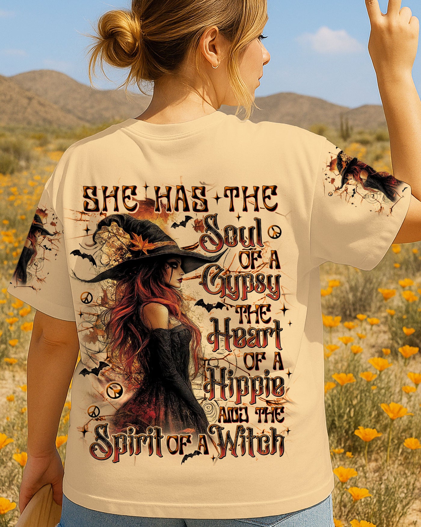 SPIRIT OF A WITCH HALLOWEEN ALL OVER PRINT  - TLNT1507252