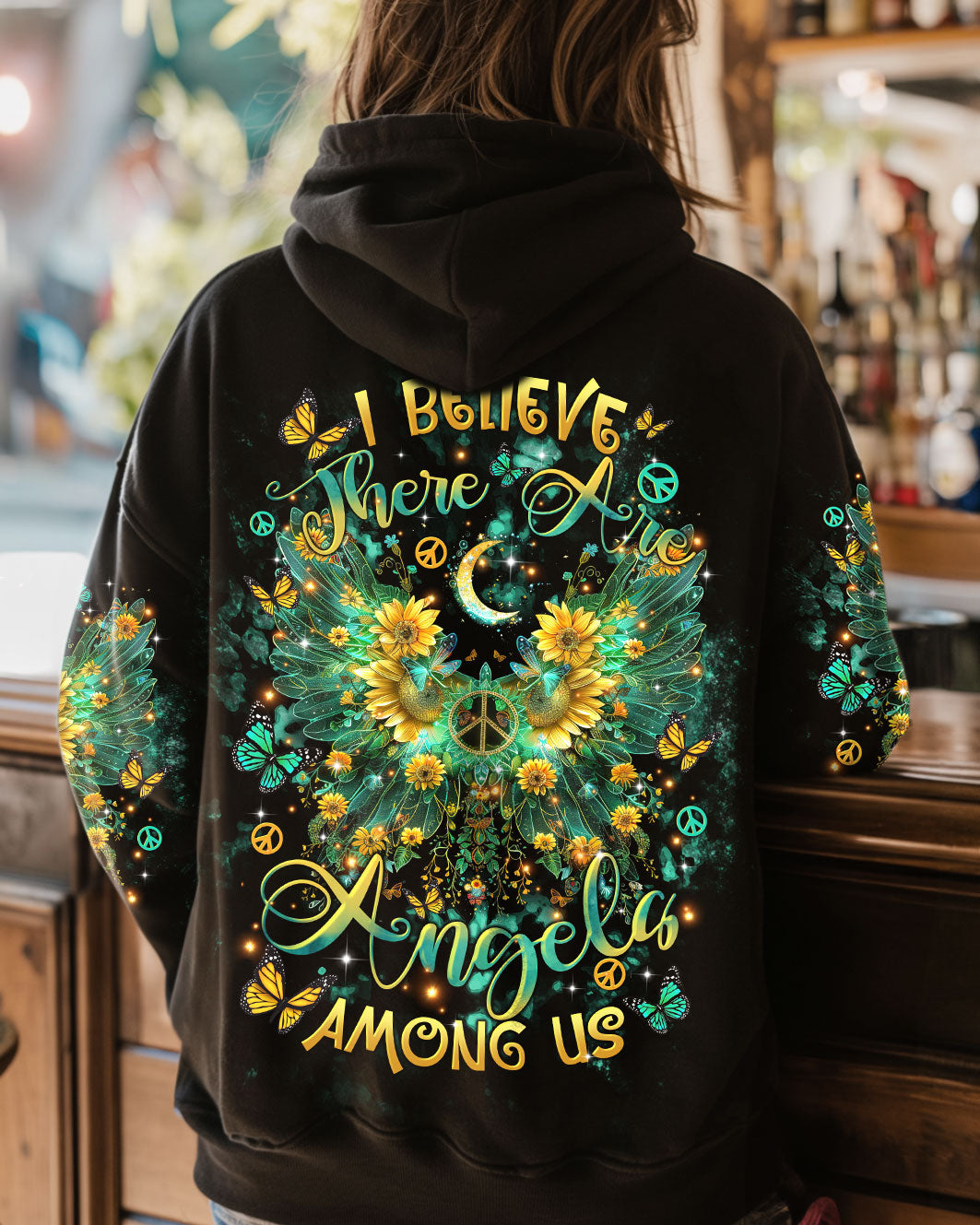 I BELIEVE THERE ARE ANGELS AMONG US WINGS ALL OVER PRINT - TLTR1412243