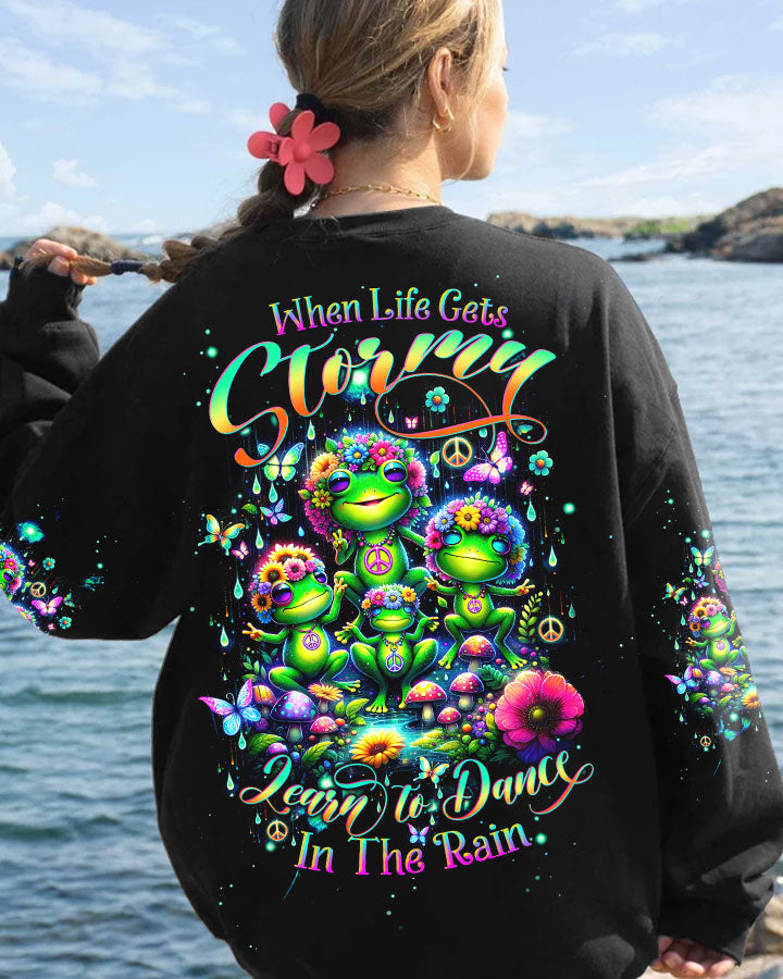 DANCE IN THE RAIN FROG ALL OVER PRINT - TLTW14032423