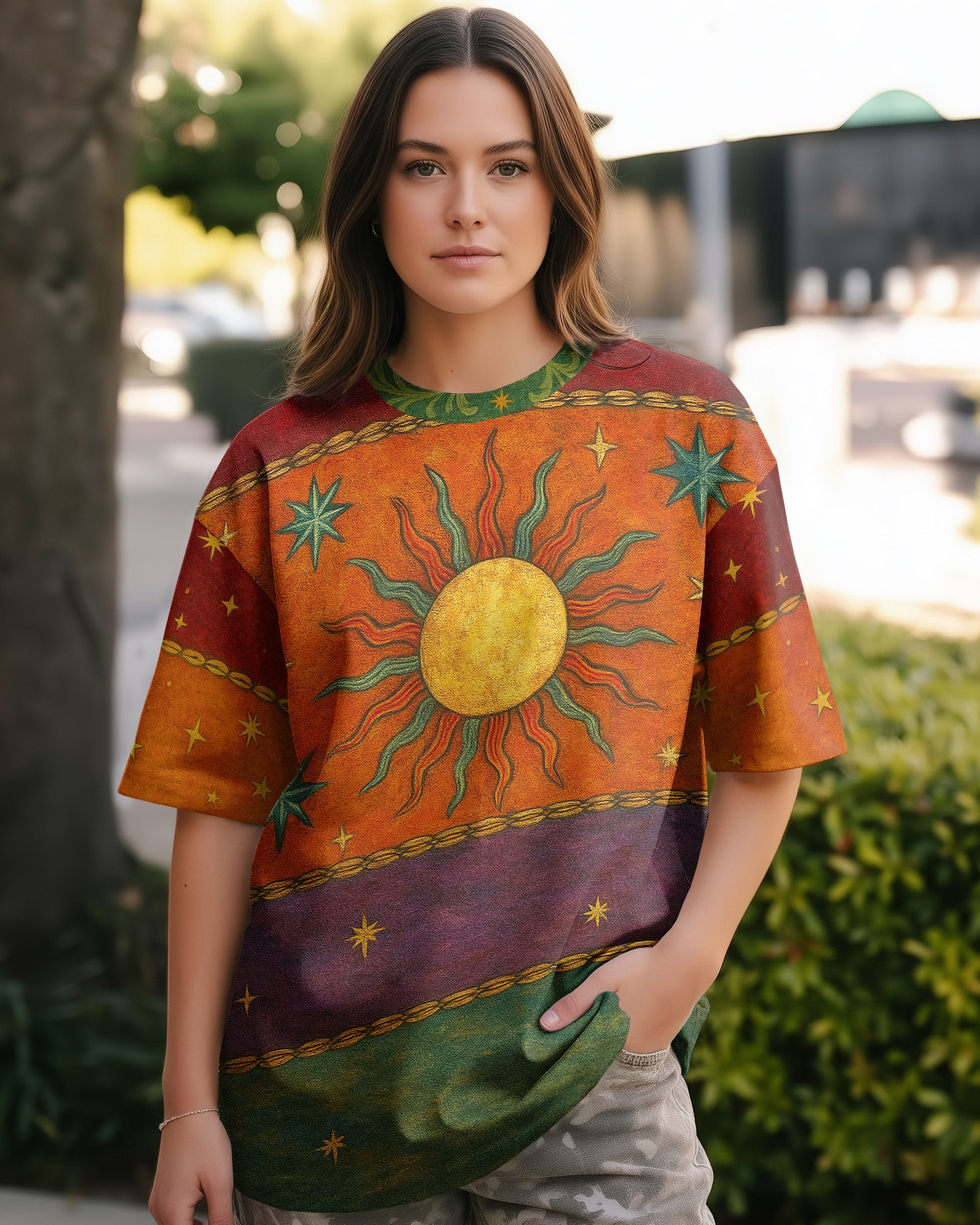 HIPPIE SUN RETRO ALL OVER PRINT - TLNT2711252