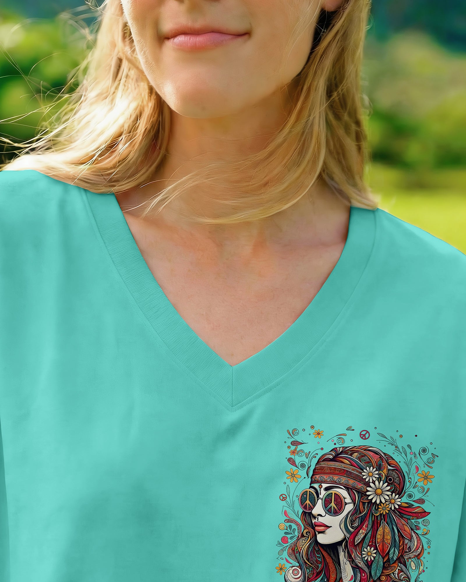 I WANT DAISIES IN MY HAIR PEACE IN MY SOUL ALL OVER PRINT - TYLN2703261