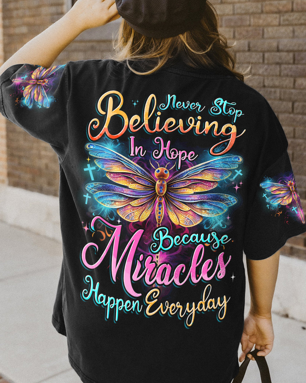NEVER STOP BELIEVING IN HOPE ALL OVER PRINT - TYTD1707232