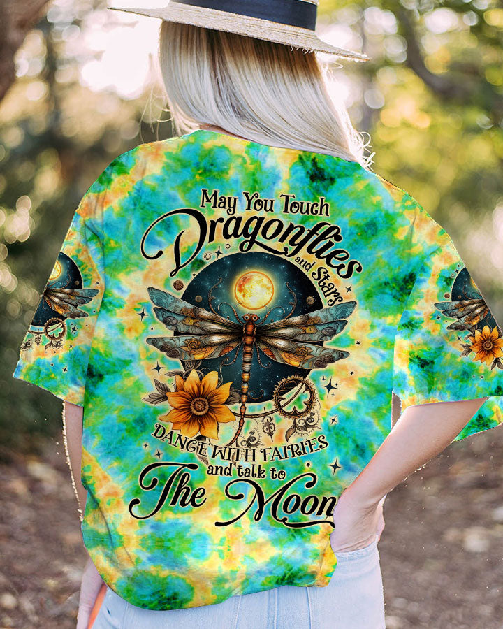 MAY YOU TOUCH DRAGONFLIES AND STARS ALL OVER PRINT - TLTW3005232
