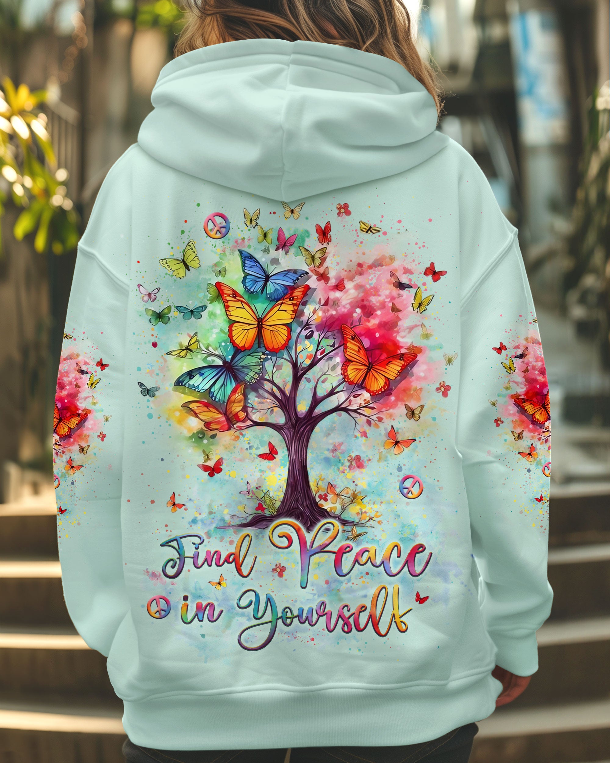 FIND PEACE IN YOURSELF ALL OVER PRINT - YHLT1402253