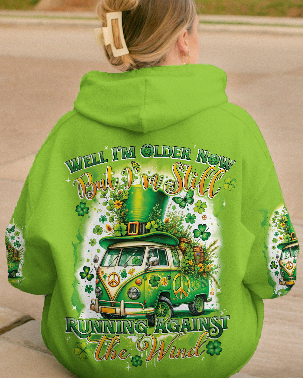 RUNNING AGAINST THE WIND PATRICK'S DAY ALL OVER PRINT - TYTD1201242