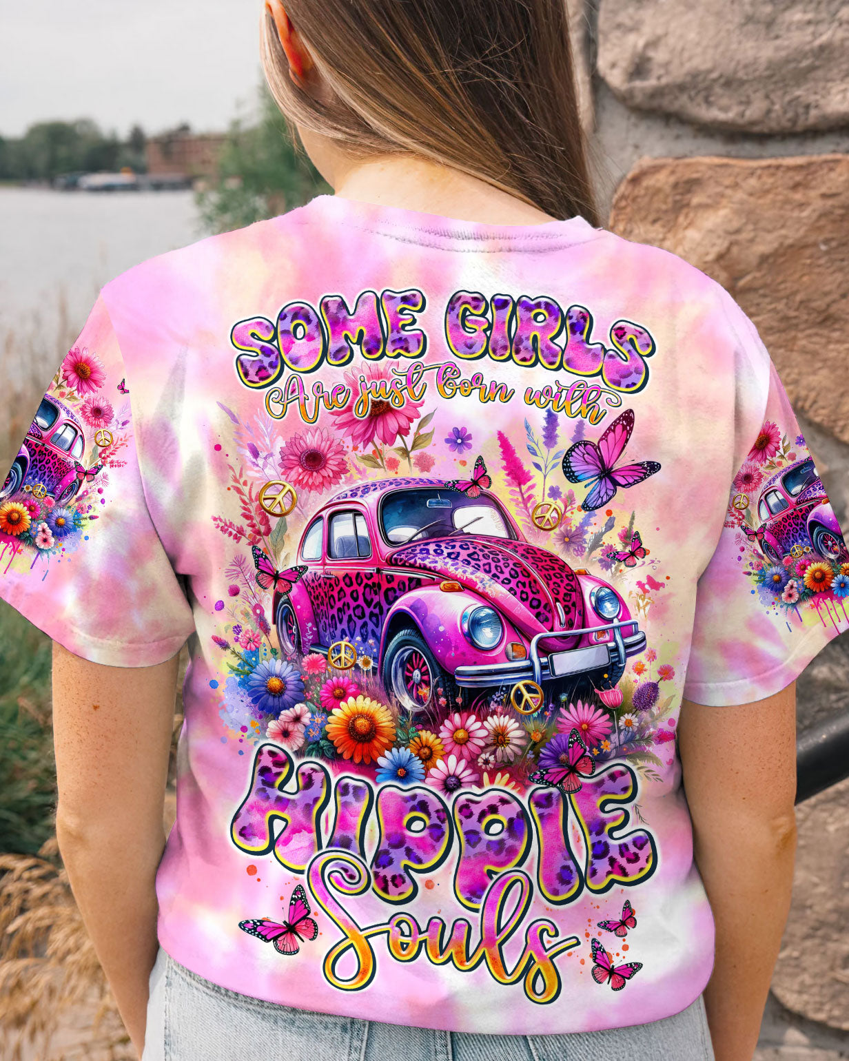 SOME GIRLS ARE JUST BORN LEOPARD CAR ALL OVER PRINT - TLTR1601241