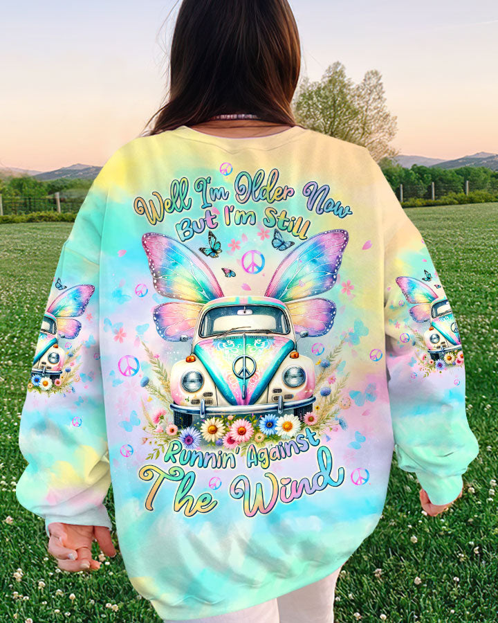RUNNING AGAINST THE WIND CAR WINGS ALL OVER PRINT - TLTW1112232