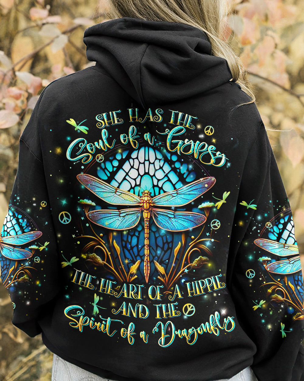 SPIRIT OF A FAIRY DRAGONFLY ALL OVER PRINT - YHHN1701243