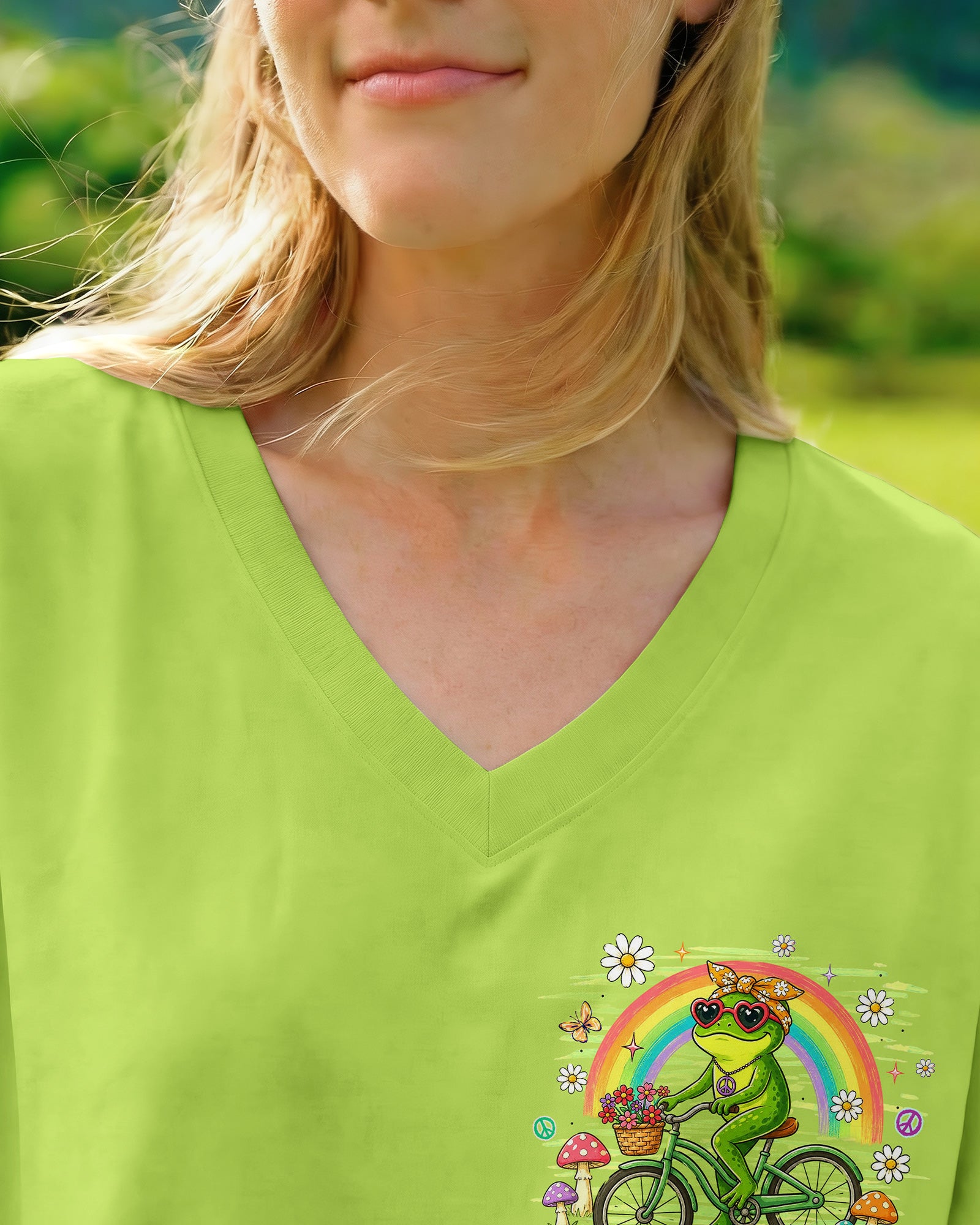 BE HUMBLE BE KIND FROG ALL OVER PRINT  - TLHG0707261