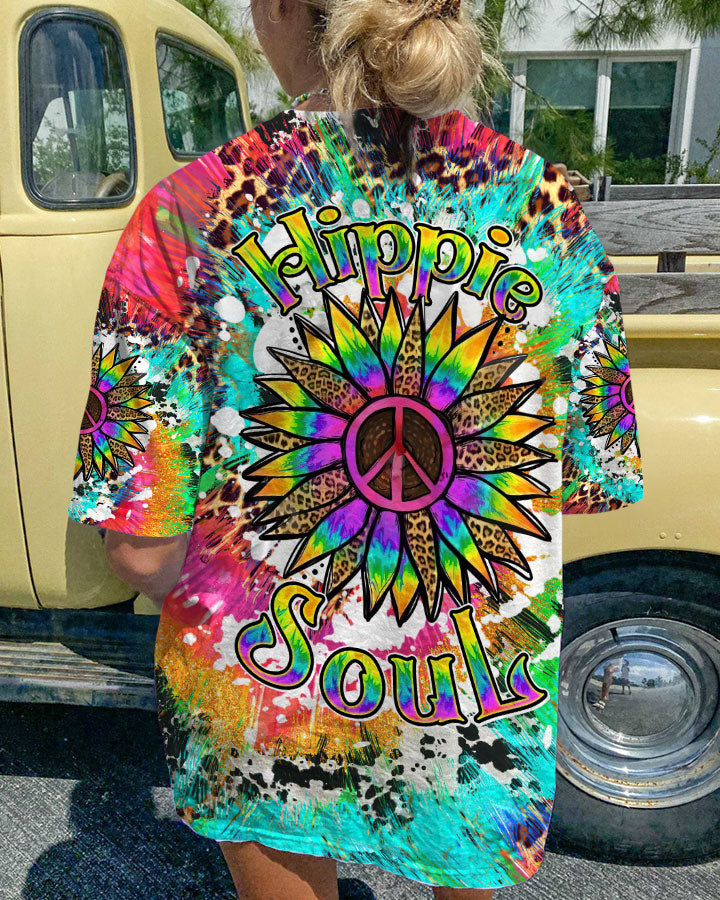 HIPPIE SOUL SUNFLOWER ALL OVER PRINT - TLTW1407232