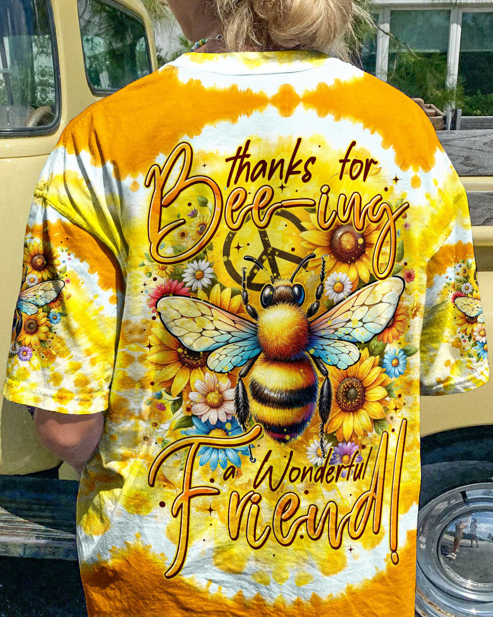 THANKS FOR BEEING A WONDERFUL FRIEND TIE DYE ALL OVER PRINT - TYTM3101242