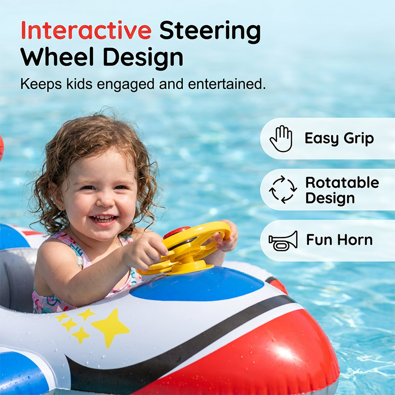Airplane Inflatable Pool Float for Kids