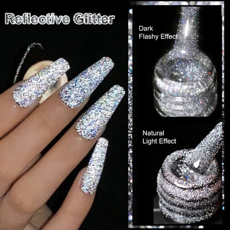 👍2025 New Arrival- 50% OFF - 💥High Density Glitter Nail Gel Polish💅