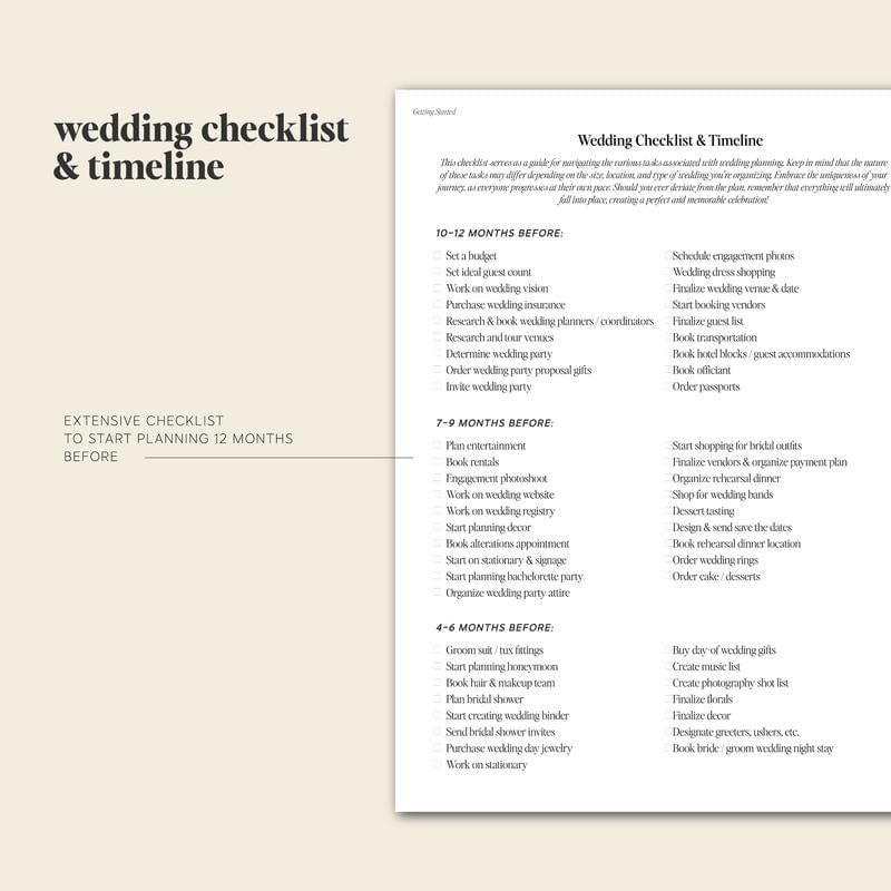 🔥LAST DAY 49% OFF - 📒✨Wedding Planner