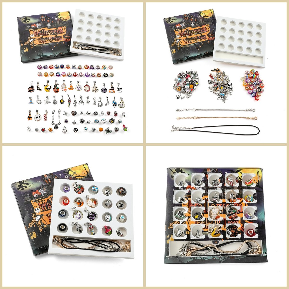 💥Halloween Pre - Sale 57% Off -👻 Halloween DIY Beaded Bracelets