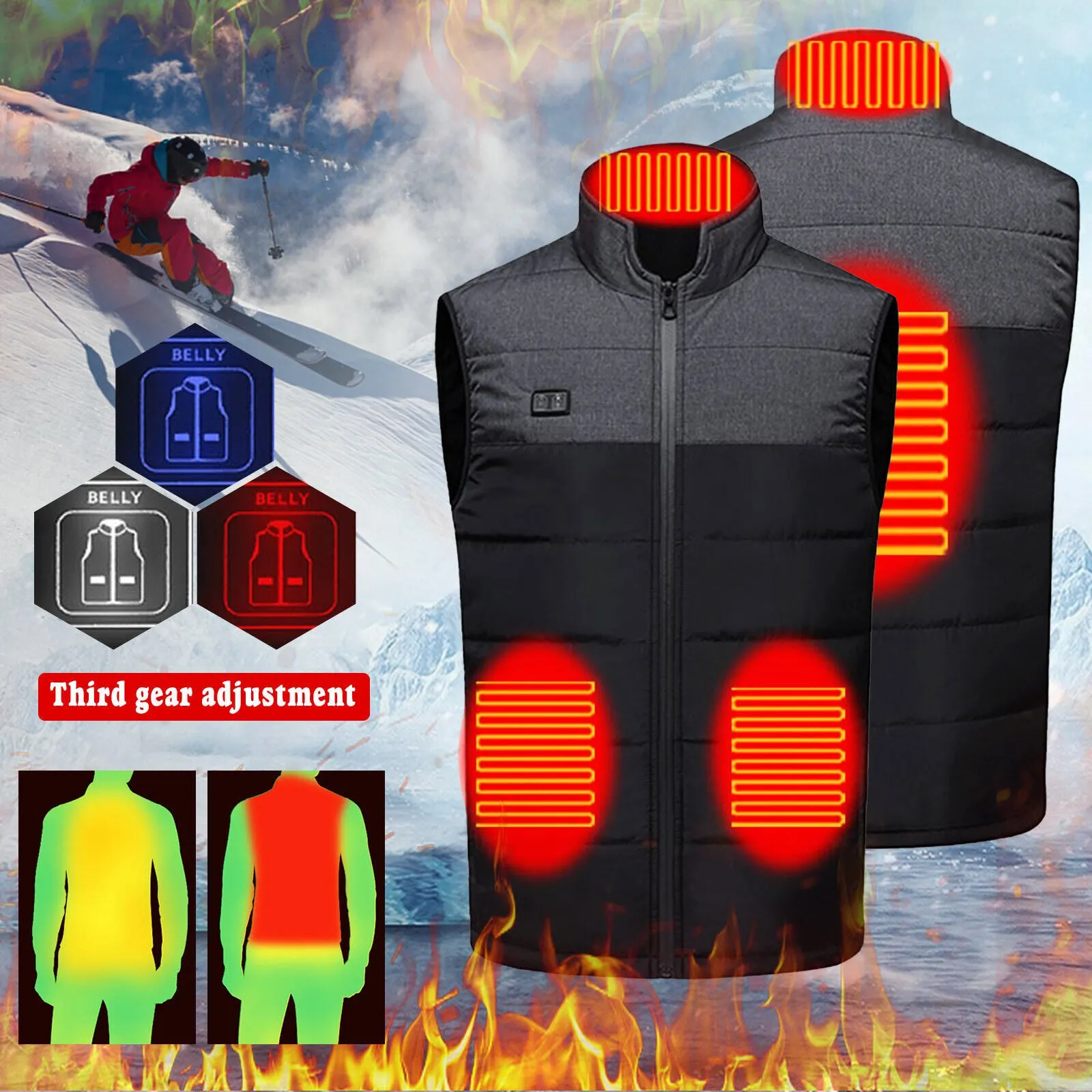 Scorched™ Unisex Heated Vest