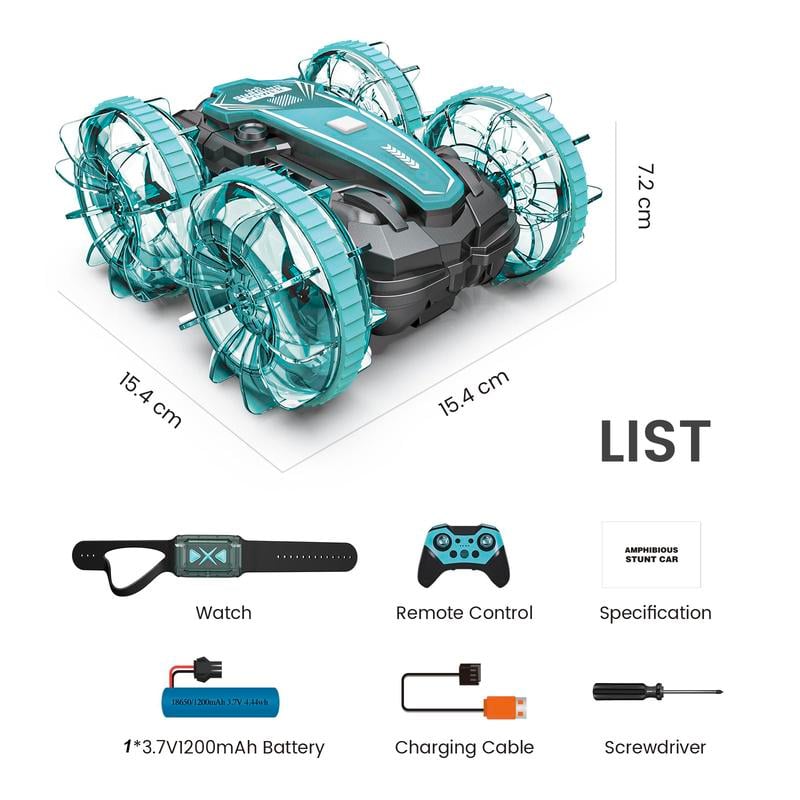 ⏰Historical Lowest Price: Save 49%-💥RC Car Boat, 2.4Ghz Gesture RC Car with 2 Remote Controls