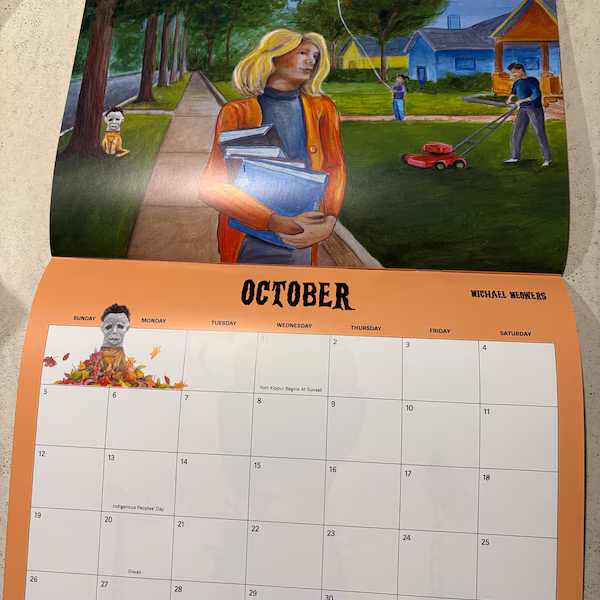 🔥LAST DAY SALE 50% OFF - 🐱Scaredy Cats 2025 Monthly Calendar