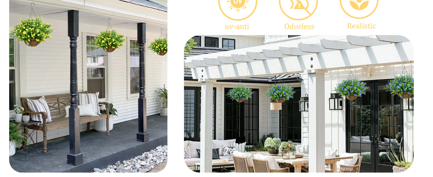 faux plants outdoor