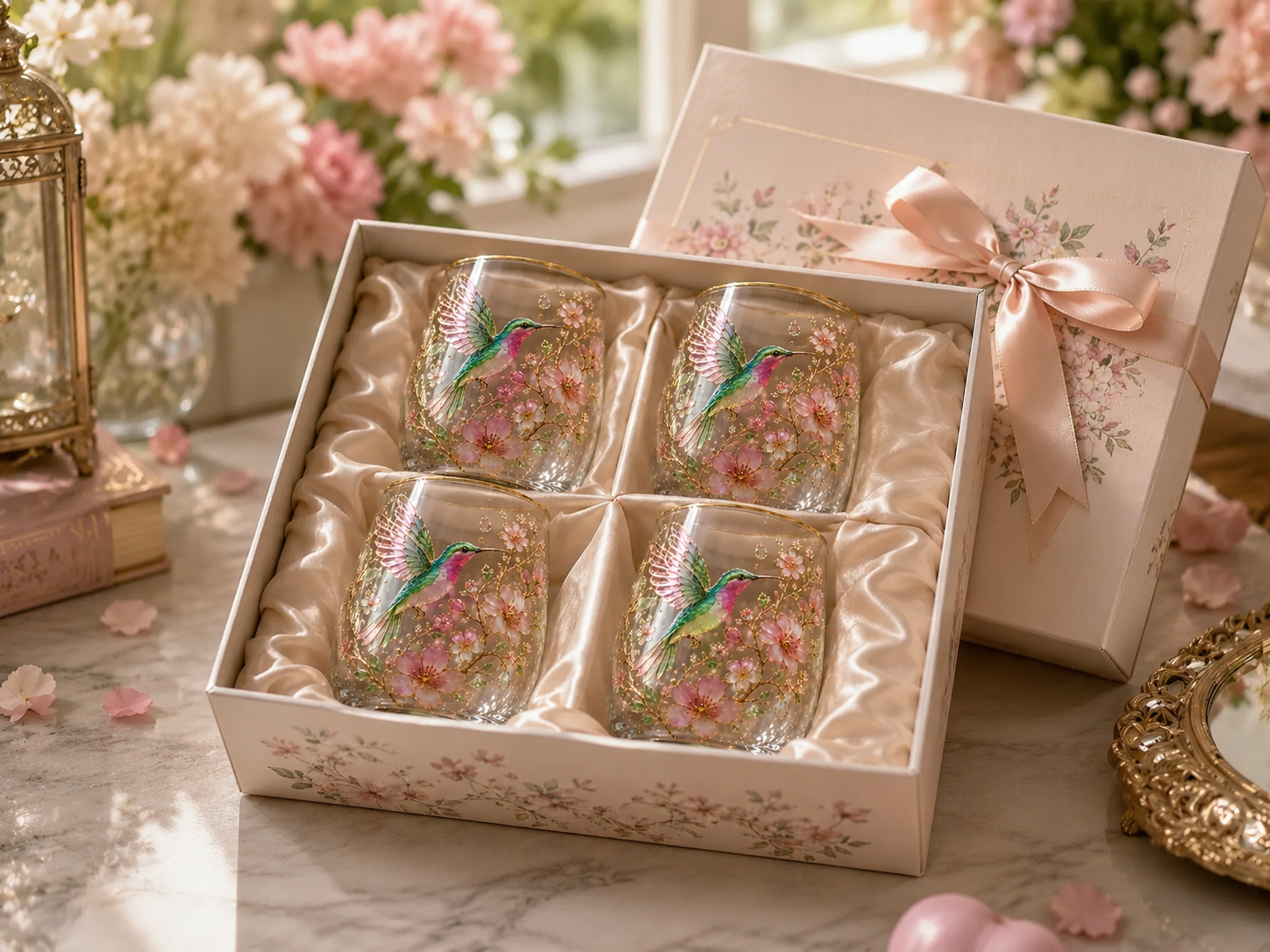 🔥LAST DAY 50% OFF - 🌸🌿 Limited Edition 2026 Garden Morning Bliss Glass Tea Cup☀️☕