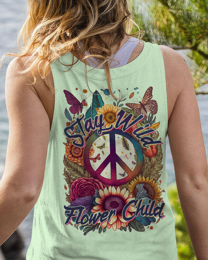 STAY WILD FLOWER CHILD ALL OVER PRINT - TYTW2103235