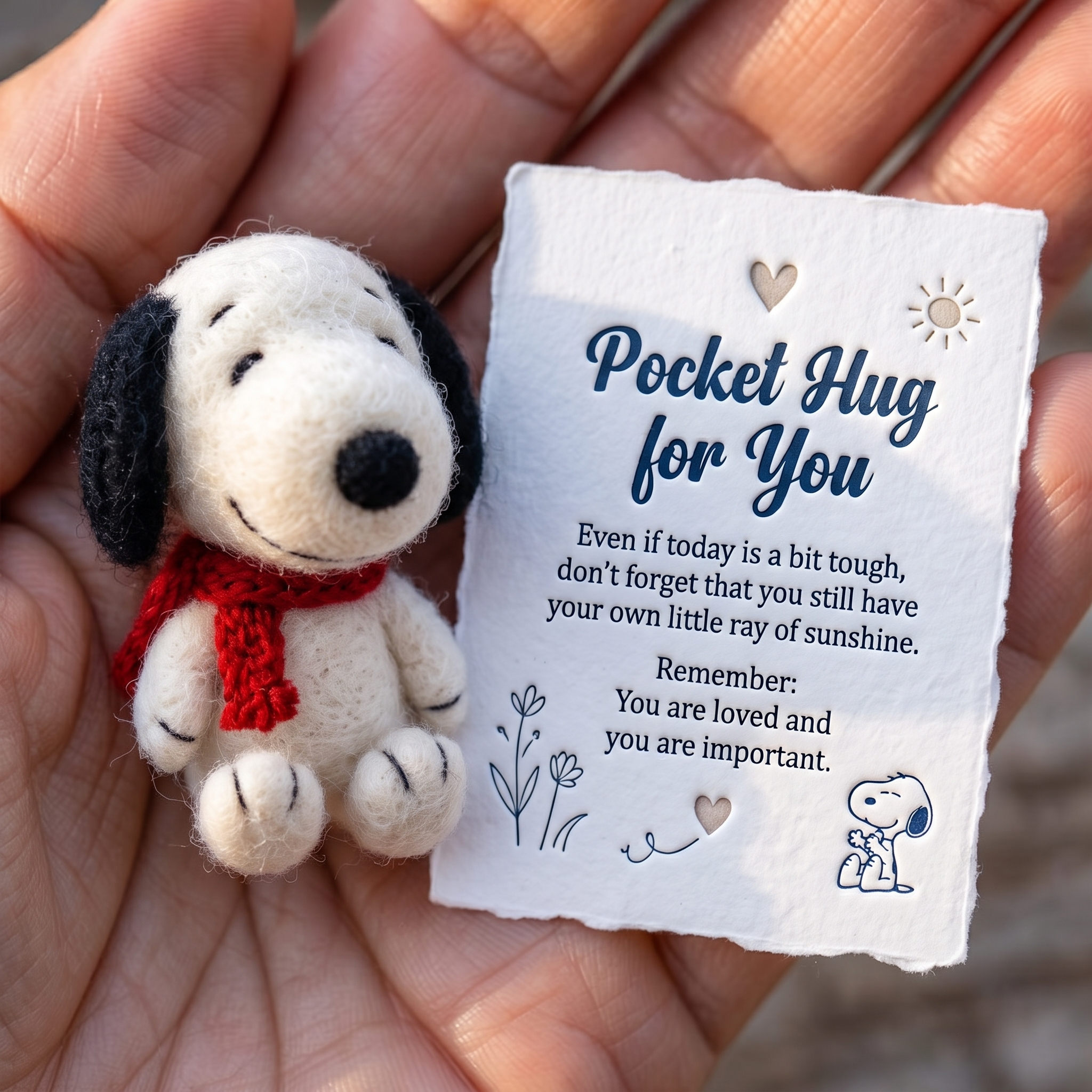 🐶❤️Spy Felt Pocket Hug Set