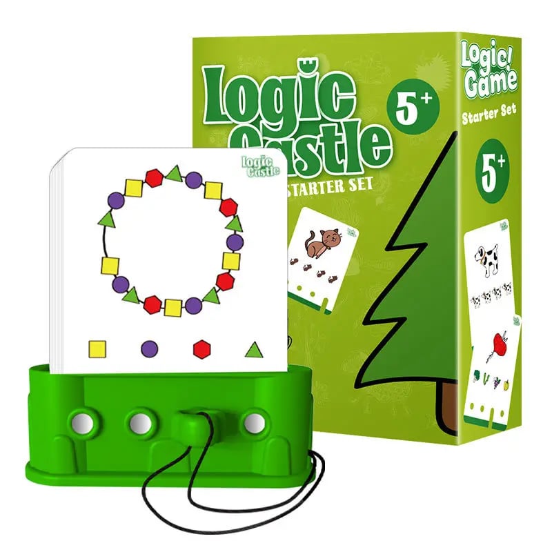 🔥Hot Sale 49% off🔥Logic Castle educational card toy for toddler👧
