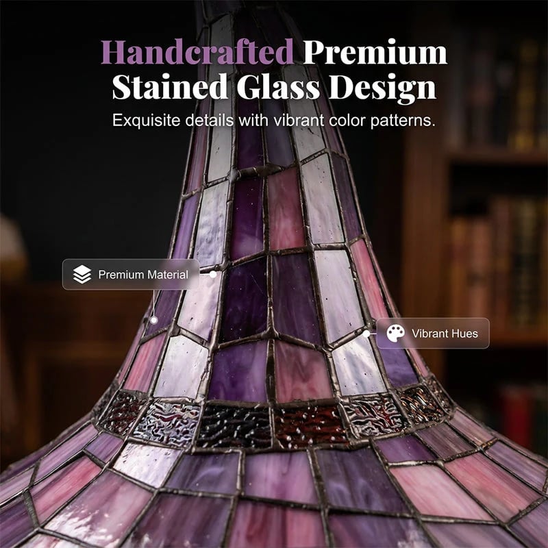 ✨Limited Edition 50% OFF🧙‍♀️ Stained-Resin Witch Hat Lamp – Enchanting Gothic Ambient Light