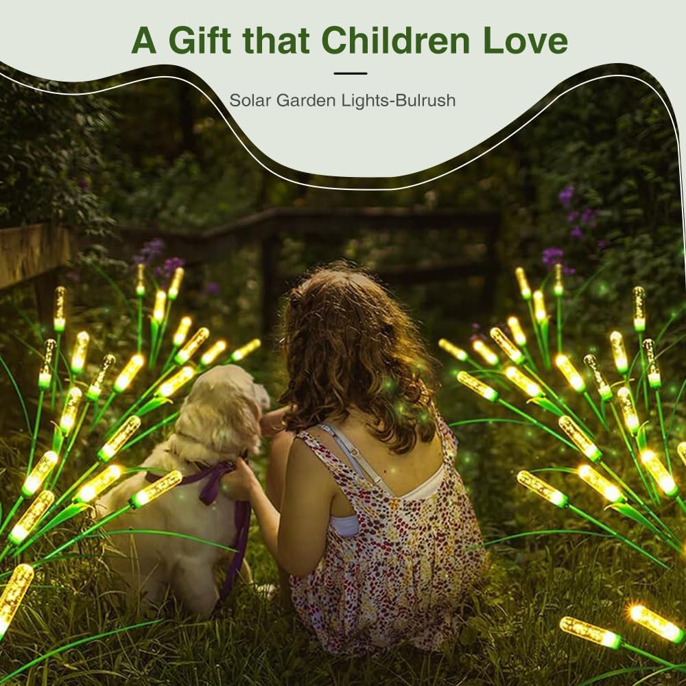 💡Swaying Solar Garden Reed Lights