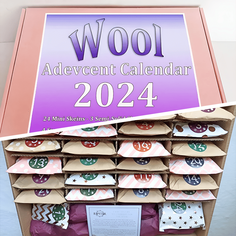 💥Christmas Sale 49% Off -🔥Wool Advent calendar 2024