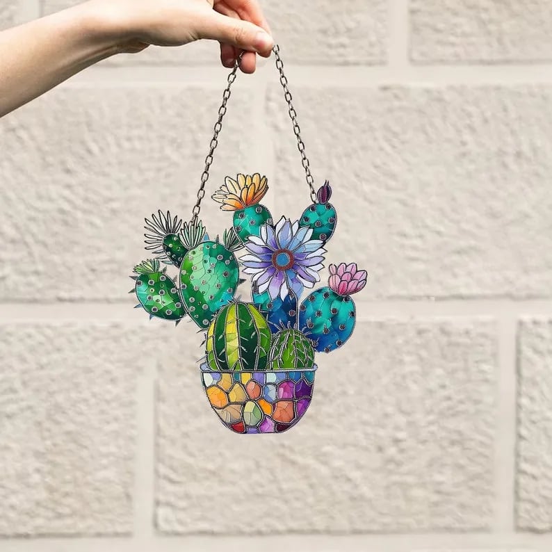 🔥LAST DAY 50% OFF - 💐 Art Flower Basket Pendant 🏡