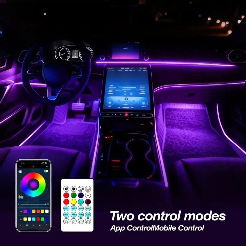 🔥Hot Sale 49% OFF🚘Intelligent LED In-Car Ambient Lighting