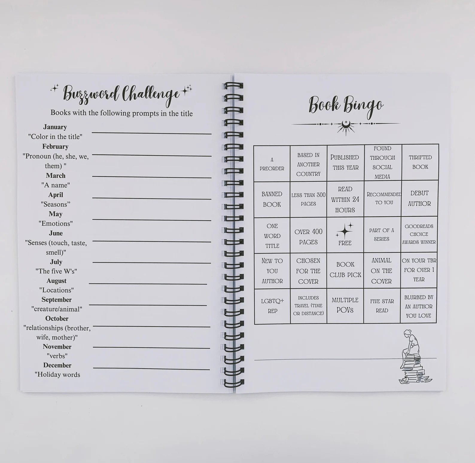 2025 Reading Journal l Stats & Challenges🎁BUY 2 FREE SHIPPING