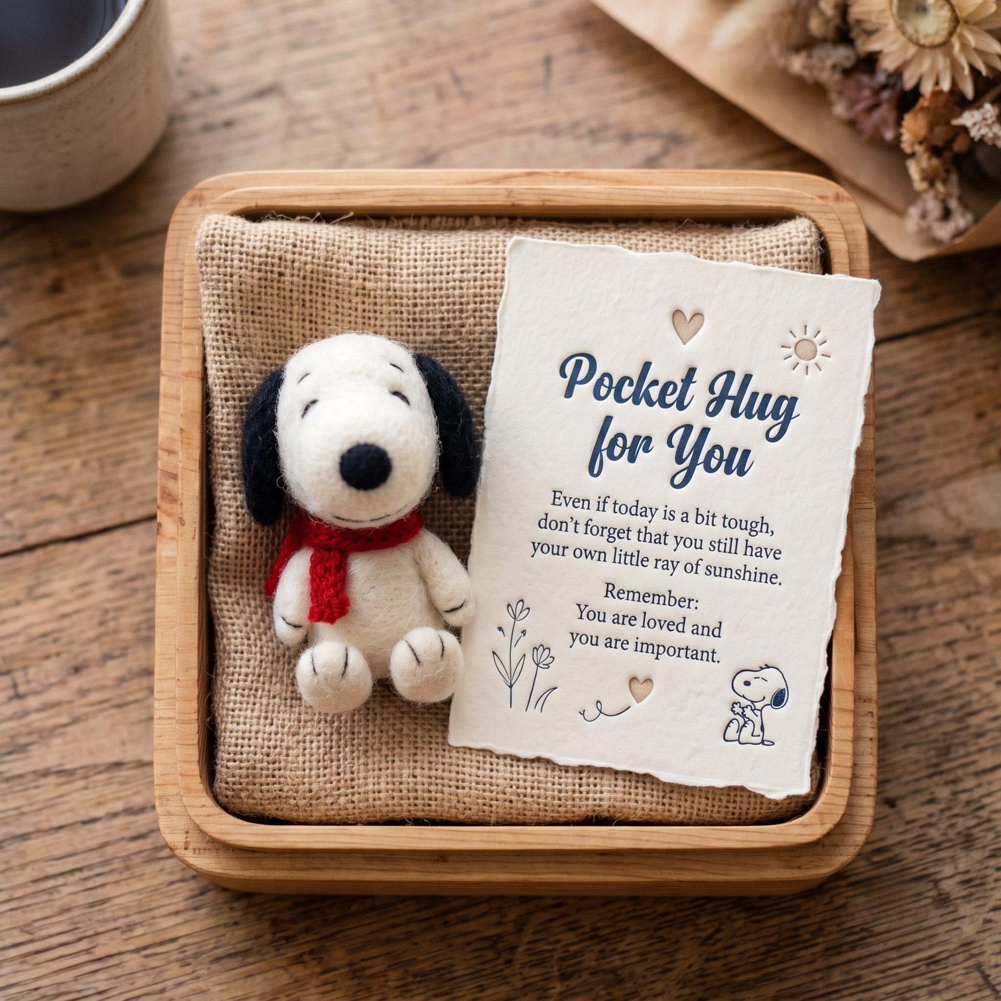 🐶❤️Spy Felt Pocket Hug Set