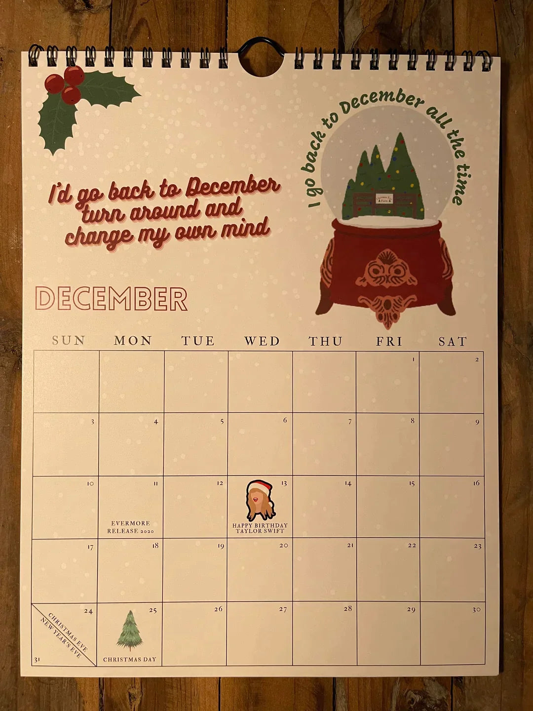 🎤Now we've dropped the 2025 TS Lyrics Calendar!