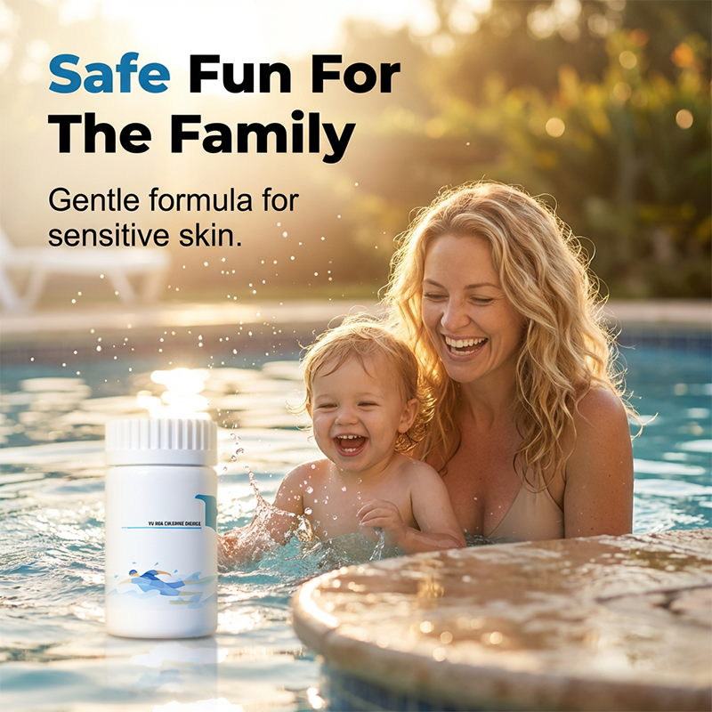 ✨ Crystal Clear Pool Cleaning Tablets! 🏊‍♂️