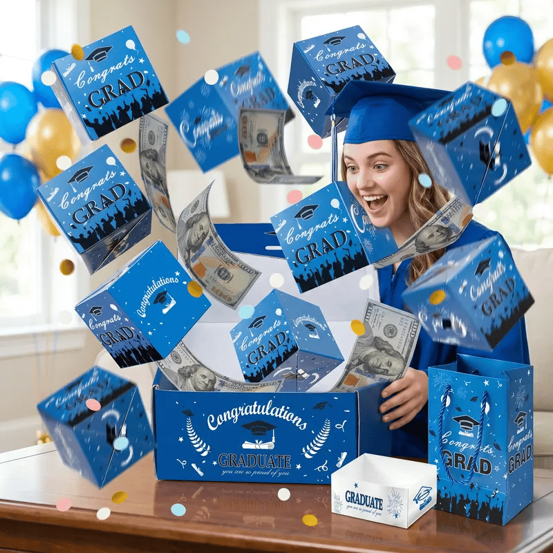 🎓 Make Their 2026 Graduation Unforgettable – The Ultimate Surprise Pop-Up Gift Box! 🎓