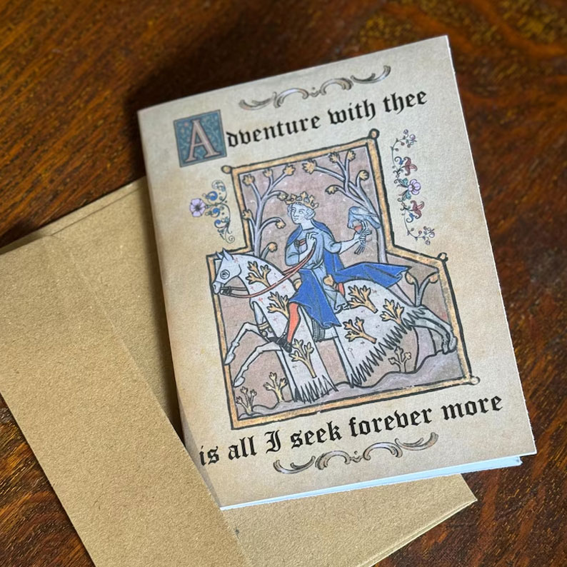 Medieval Valentine's Cards