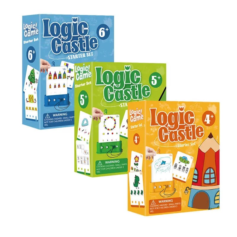 🔥Hot Sale 49% off🔥Logic Castle educational card toy for toddler👧