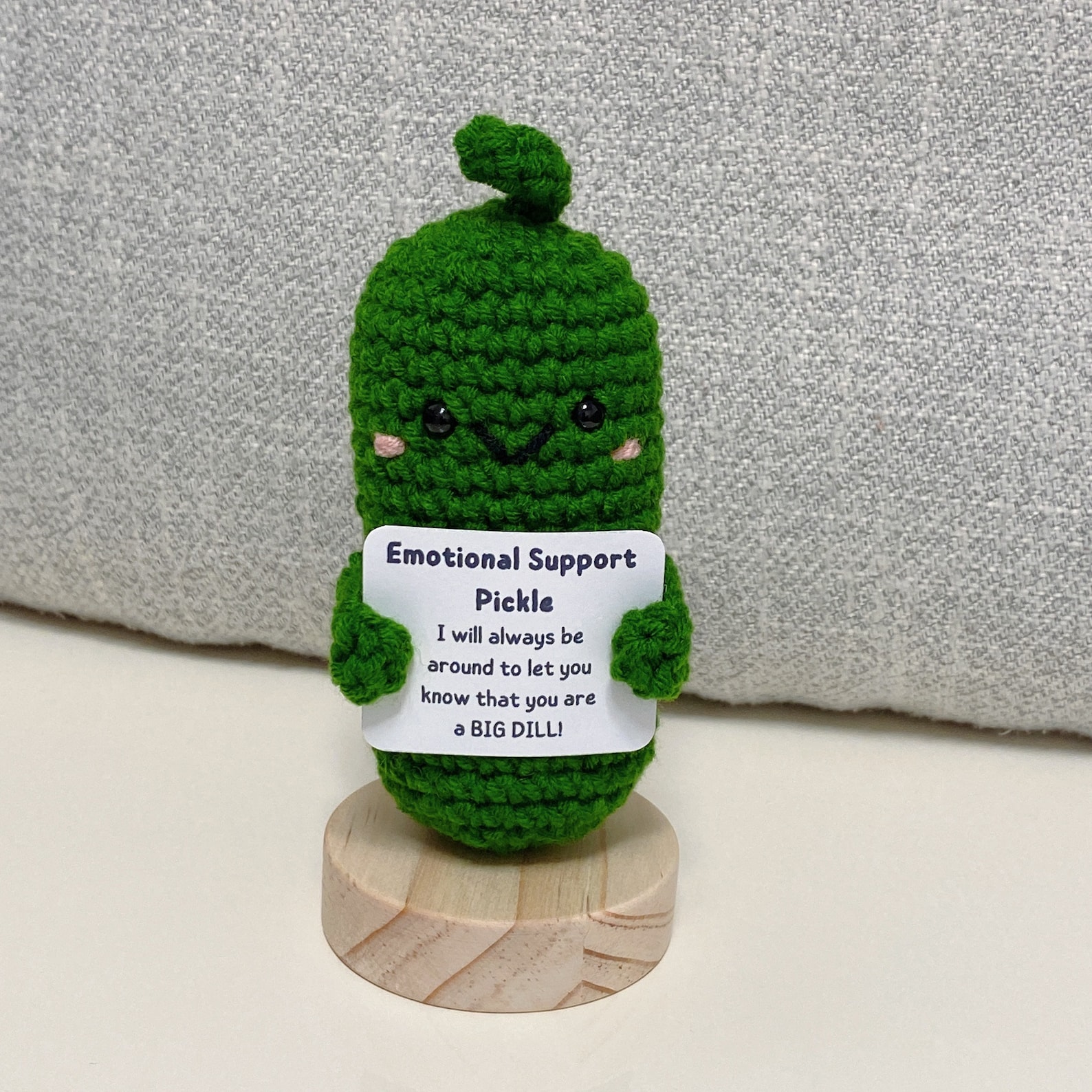 Chicshouse 🥒HANDMADE EMOTIONAL SUPPORT PICKLE GIFT