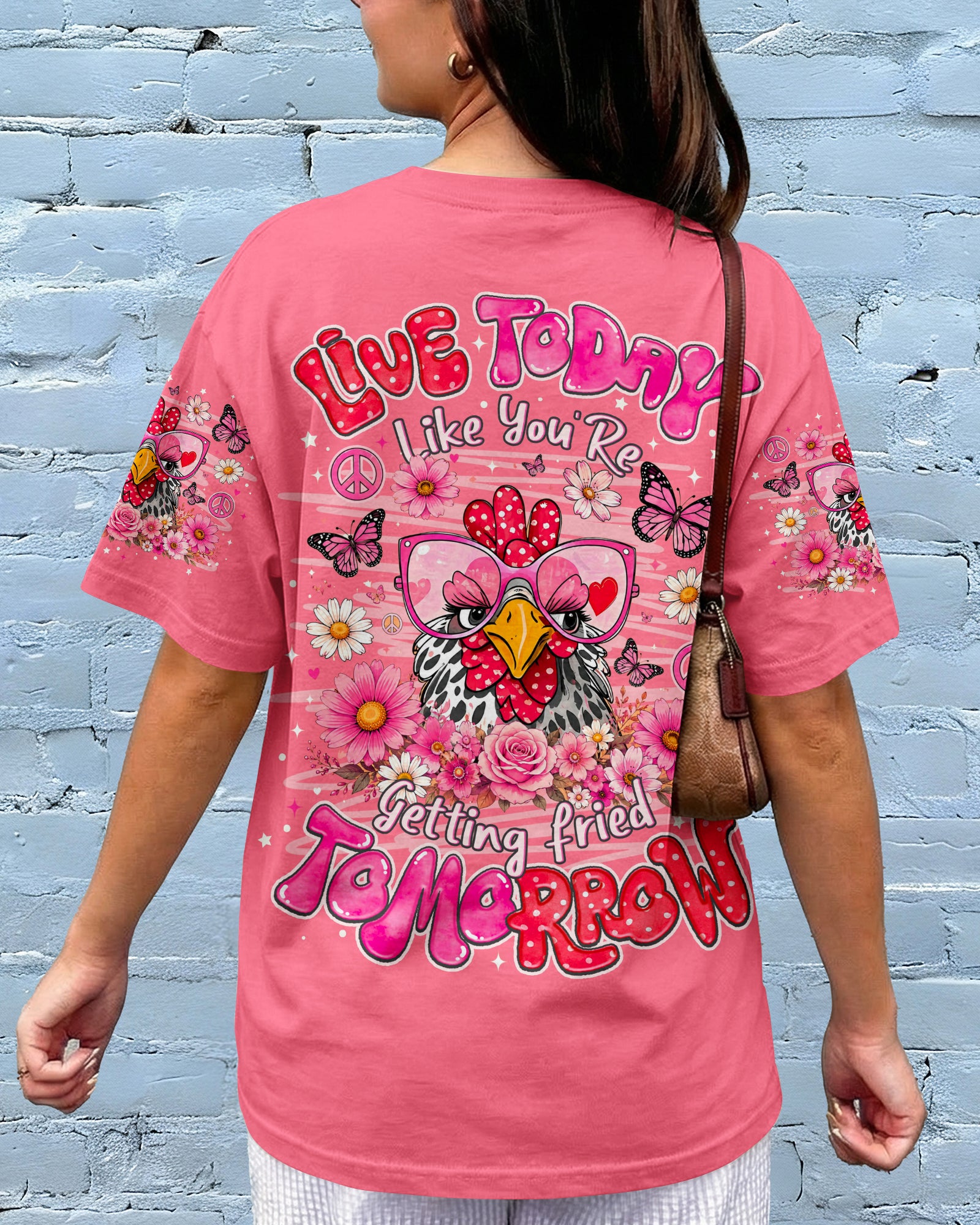 LIVE TODAY CHICKEN  ALL OVER PRINT  - TLNO1006262