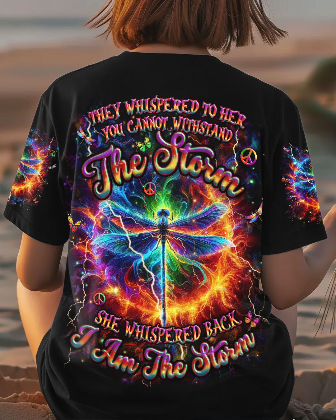 I AM THE STORM DRAGONFLY ALL OVER PRINT - YHHN2010252