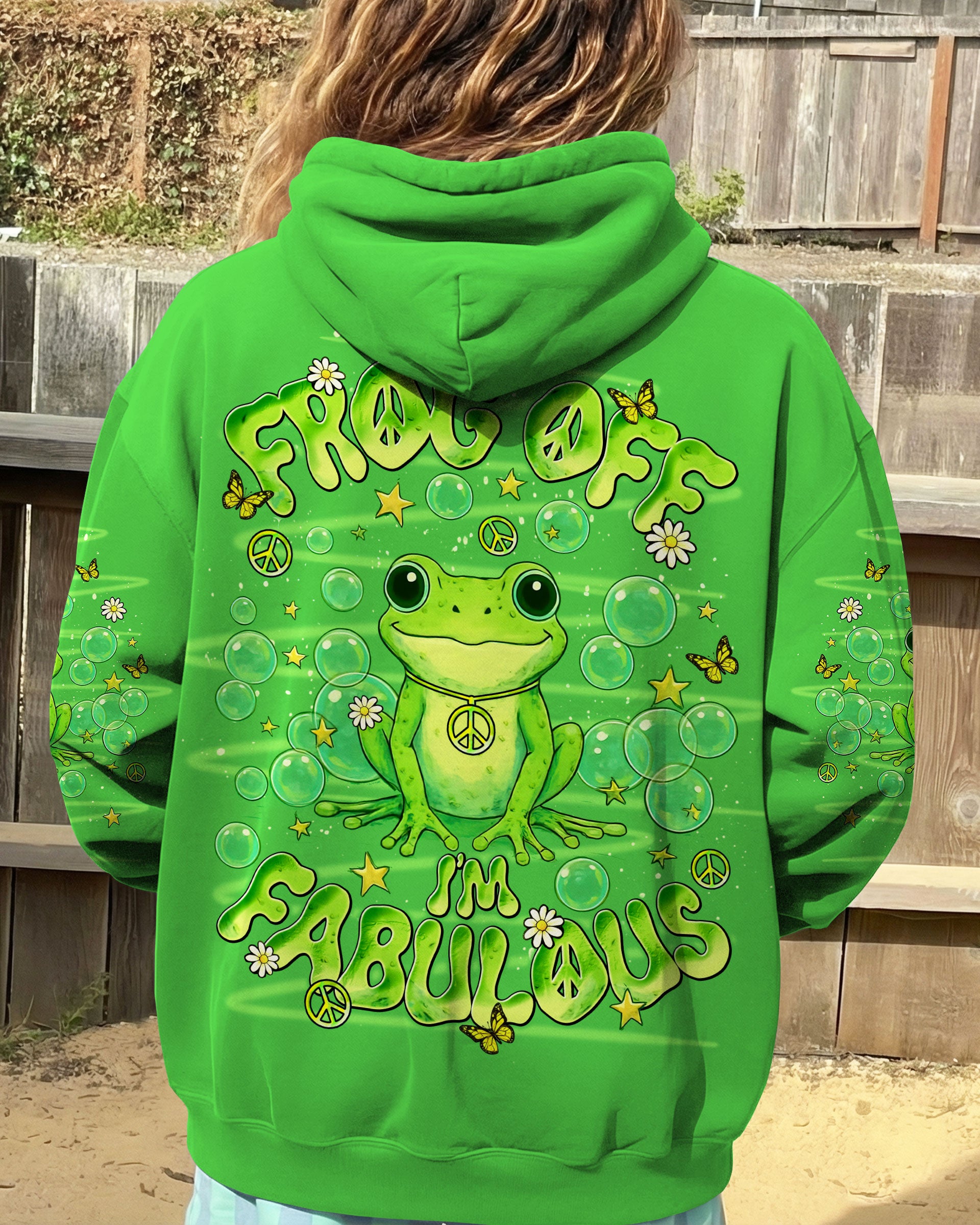 FROG OFF I'M FABULOUS ALL OVER PRINT - TLNT2912251